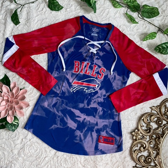 Tops - Buffalo Bills Tie Dye Long Sleeve